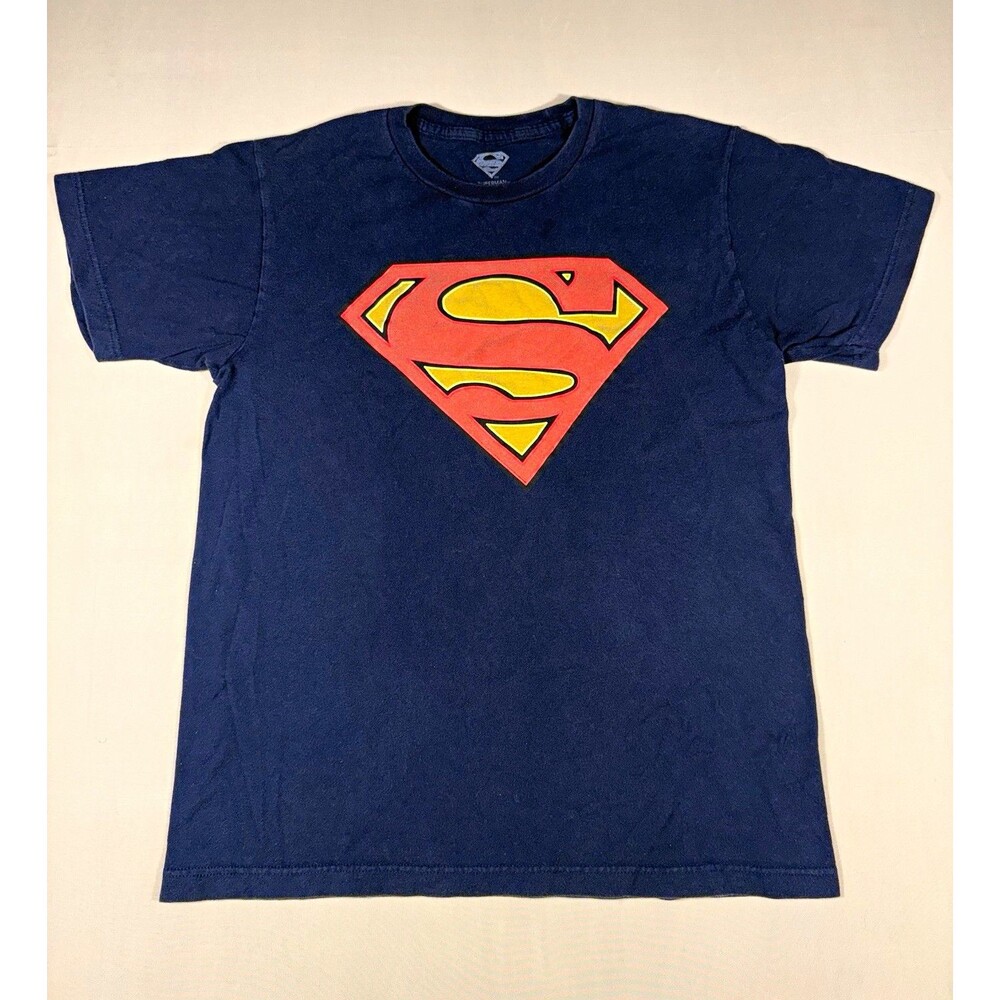 DC Comics Superman Shield Logo T-Shirt Men’s Size Medium